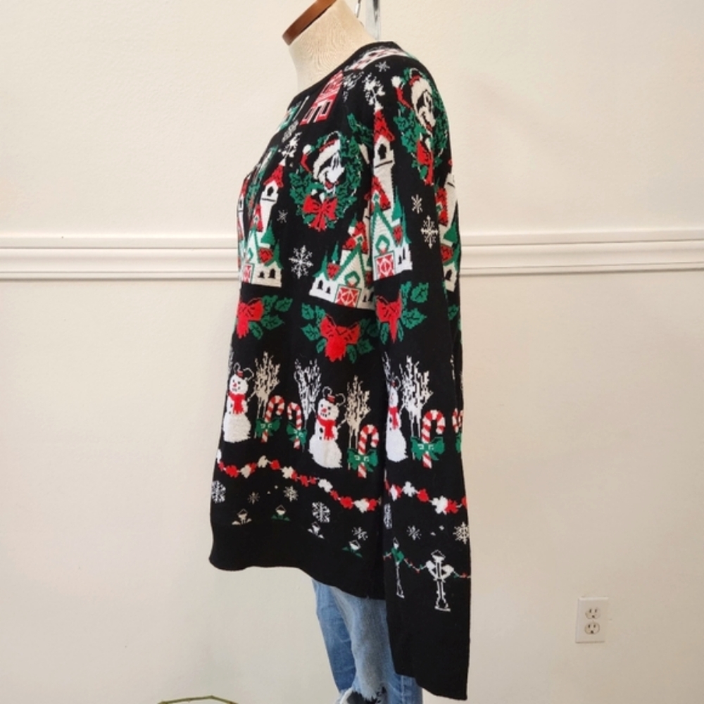 Mickey Mouse Light-Up Holiday Sweater for Men Size Large - Picture 8 of 15